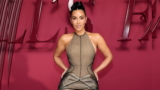 Kim Kardashian Exudes Effortless Glamour in a Schiaparelli Gown at “All’s Fair” Premiere