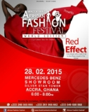 THE RED EFFECT; THE OFFICIAL LAUNCH OF THE MERCEDES BENZ AFRICAN FASHION FESTIVAL 2015