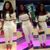 Jackie Appiah Is Already Wearing Her Own Version Of Off-The-Shoulder Trend