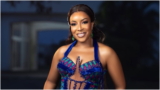 Joselyn Dumas Celebrates Ghana Month in Stunning Kente Couture Gown