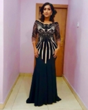 You Have To Admire Juliet Ibrahim’s Dress To #AMAA2016 From Every Angle