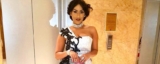 Juliet Ibrahim Looks Absolutely Gorgeous In One Shoulder Gown