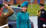 Kate Middleton Looks Polished In A Green Coat For St. Patrick’s Day