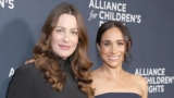 Meghan Markle Makes a Surprise Red Carpet Appearance in Ralph Lauren Gown