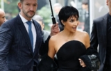 Kim Kardashian Channels Kris Jenner in Pixie Cut at Alaïa’s Paris Fashion Week Show
