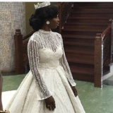 Designer Kunbi Oyelese Made Her Own Wedding Dress And The Details Are Insanely Amazing