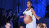 Pregnant Leigh-Anne Pinnock Stuns London Fashion Week in a Sculptural Lactating Bra That Celebrates Motherhood