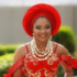 Linda Ejiofor Wore A Beautiful Off-The-Shoulder Dress For Her White Wedding