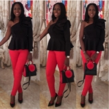Linda Ikeji’s Latest Outfit Is A Cool-Girl Twist On Holiday Dressing