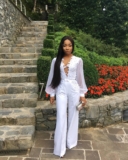 Mocheddah And Stephanie Coker’s Wedding-Guest Style Is So Good — It’s Like They Were The Bride