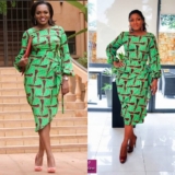 This Dress Is So Flattering That A Keyan Fashionista Has To Copy It From Omotola Jalade