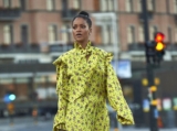 This Is How Rihanna Do Ruffle Dress