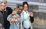Rihanna Arrive at Paris Fashion Week 2025 With Her Baby Bump, Alongside A$AP Rocky