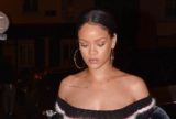 Rihanna Wore A Sultry Outfit In Paris For A Night Out