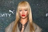 Rihanna Debuts New Blonde Hair With Oversized Dressing at Fenty x Puma Creeper Launch in London
