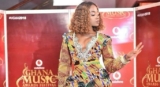 Singer Efya’s Dress Will Be The Most Sparkled African Prints Dress You’ve Ever Seen