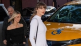 Taylor Swift Wears Bridal White Mini Dress Ahead of Her Wedding to Travis Kelce