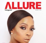 Toke Makinwa Looks Pretty On New Vanguard Allure Cover