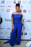See the Pretty 2-Piece Dress Yemi Alade Wore To Her Jewelry Collection Launch