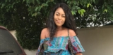 Yvonne Nelson Looks Pretty In Ankara Strapless Dress