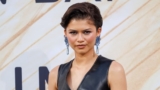 Zendaya Elevated Red-Carpet Style with Leather Bra-Top and Low-Rise Skirt