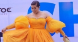Actress Adunni Ade Was The Orange Cinderella At The ‘She Is’ Movie Premiere