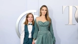 Angelina Jolie Served Pure Elegance in a Teal Gown at the 2024 Tony Awards