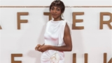 Ayo Edebiri Makes a Case for a Bridal Look on the Red Carpet at the London Film Festival