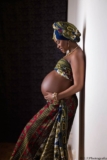 The Photos of That Beautiful Pregnant Lady in African Print That Went Viral