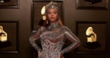 Beyonce Draped Herself In Head-to-Toe Sequins for Her Second Grammys Look