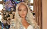 Beyonce’s New Year’s Eve Look Includes a Corset Top, Blazer, and a Mini Skirt