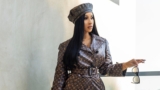 Cardi B Surprisingly Transformed Her Louis Vuitton Handbag Into A Beret