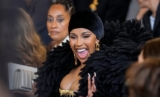 Cardi B Made A Breathtaking Arrival At Schiaparelli Couture Show In Paris