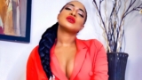 Chika Ike Glammed Up In A Red Blazer Dress And Matching Lipstick