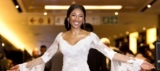 This Actress Actually Re-wore Her Wedding Gown On The Red Carpet