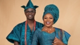 Funke Akindele And JJC Skillz Celebrate 4th-Year Wedding Anniversary In Traditional Attire