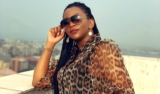 Genevieve Nnaji Looks Fresh In Long Braids, Denim And Blouse Look