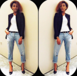Genevieve Nnaji’s Casual and Polished Off-Duty Look Is Your Weekend Go-to Outfit