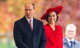 Princess Kate Bundles Up in All-Red To Receive President Yoon Suk Yeol and His Wife