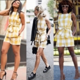 3 Fashion Girls Shows Different Ways To Wear One Gingham Style