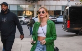 How to Style a Green Leather Jacket
