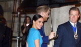 Meghan Markle Looks Pretty In A Pencil Blue Dress During Endeavor Fund Awards