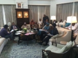 SPOTTED: President Jonathan has no shoes in America (Pics)