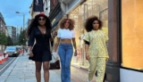 Ini Edo and Rita Dominic Looks Chic in LBD and a 2-Piece Set in London