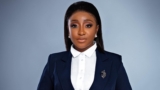 Ini Edo Looks Polished In A Blazer & White Pants Combo
