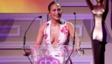 Jennifer Lopez Wears A Striking Floral Dress For Daytime Beauty Awards