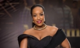 Joselyn Dumas Glows In A 2-Piece Black Set While Promoting Her New Film “Madam”