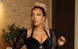 Joselyn Dumas’s Black Corset Gown is Pure Romance