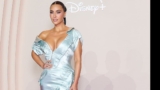 Kim Kardashian Opts For an Edgy Icy Blue Gown For Her 45th Birthday