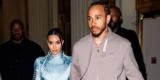 Kim Kardashian and Lewis Hamilton Edge their Couple Style During a Broadway Date Night